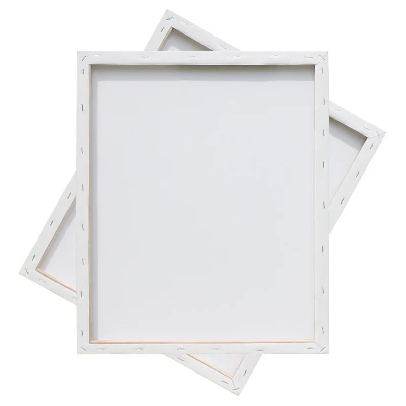 15*15cm Wholesale Mini Size Stretched Blank Artist Cotton Canvas for Oil Painting