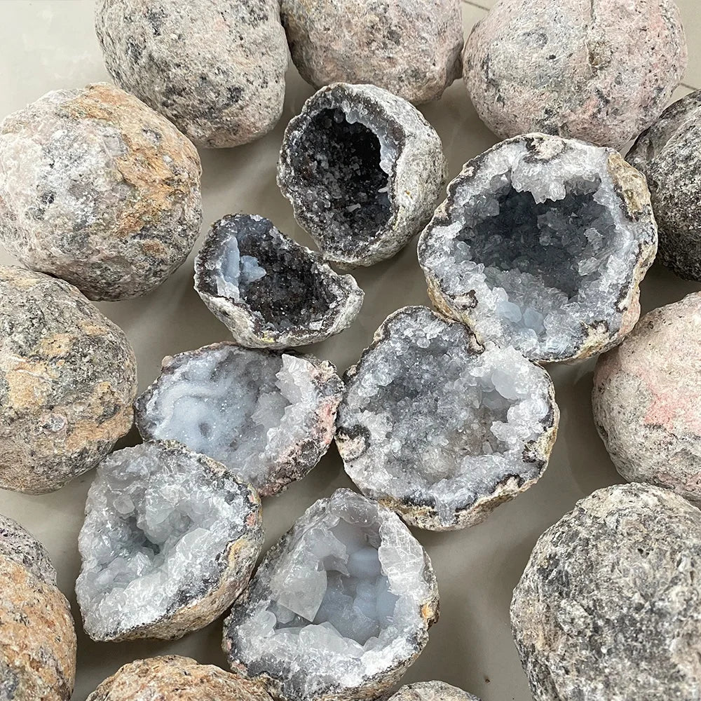 Wholesale Natural Crystals Healing Stone Rough Agate Raw Crystal Agate Cornucopia Agate Crystal Geode