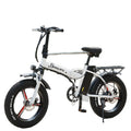2022 EU Warehouse Shengmilo MX20 20" 48v 500w Fold Electric Bike Fat Tire 15ah  Folding Full Suspension EBike Moped Bicycle