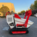 Factory Direct Track Small Hydraulic 0.5t 500Kg Mini Garden Rubber Crawler Dumper for Sale