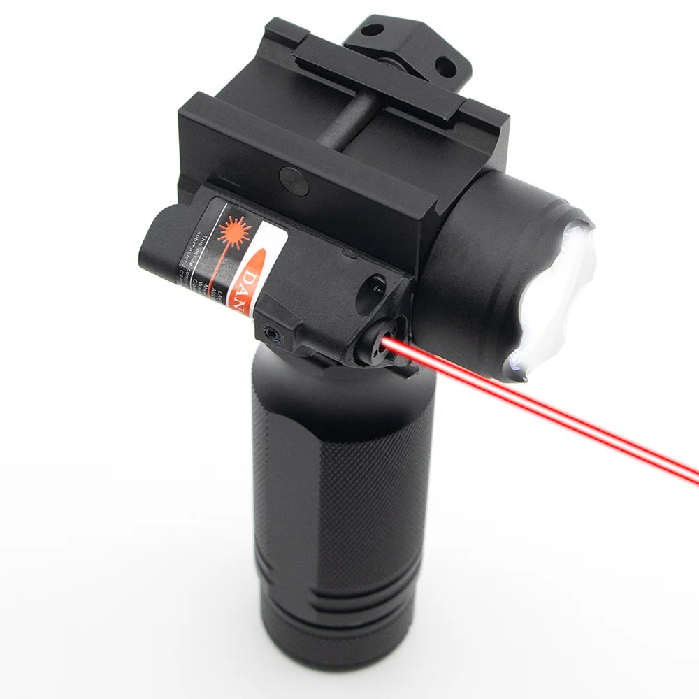 OEM ODM Mini Tactical Red Laser Dot Sight Flashlight Combo Hunting 10x Magnification Aluminum Laser Scope