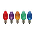 JAIYI 120V/220V 0.5W SMD C7 E12 Garden Lights Faceted Outdoor Light Replacement Bulb for Outdoor Garden Decorative Lamps