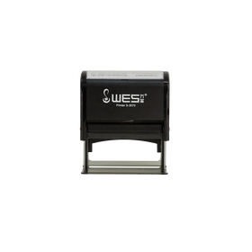 Customized Plastic Self-Inking Stamp Office Use Rubber Stamper Maker Custom Logo Multi-Color Ink Various Shapes 30x70mm