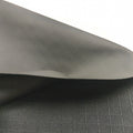 Ripstop Bag Fabric Polyester 1200D PU Membrane Transfer Coated Waterproof Fabric for Bags Suitcases Luggage Travel