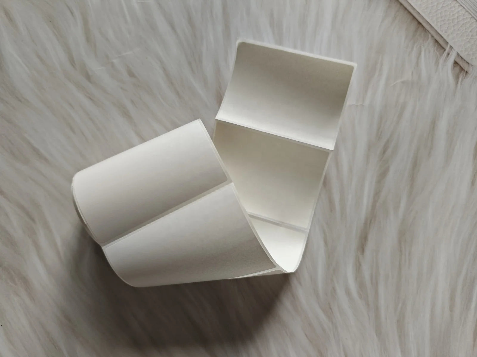 Factory Supply Cheap Price White 100*80MM Waterproof Durable  Shipping Labels Self-adhesive Thermal Sticker