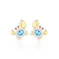 New Custom Cute Crab Fashion Jewellery 925 Sterling Silver Earrings for Children