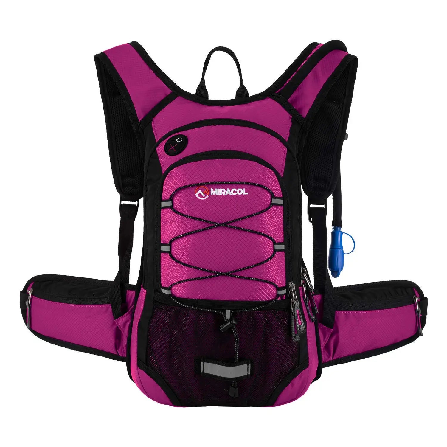 Best Backpacking Liquid Light Water Hydration Pack with Front Pockets for ultra Spartan Race Motocross Snowboarding