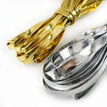 Deepeel RC332 5-50mm Garment Sewing Accessories Golden PU Ribbon Decoration Hair Rope DIY Clothing Leather Cord