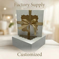 Factory Custom Paper Cake Box  Hot Selling White Stock Auto-pop up square Cake Donuts Desert Bakery Boxes