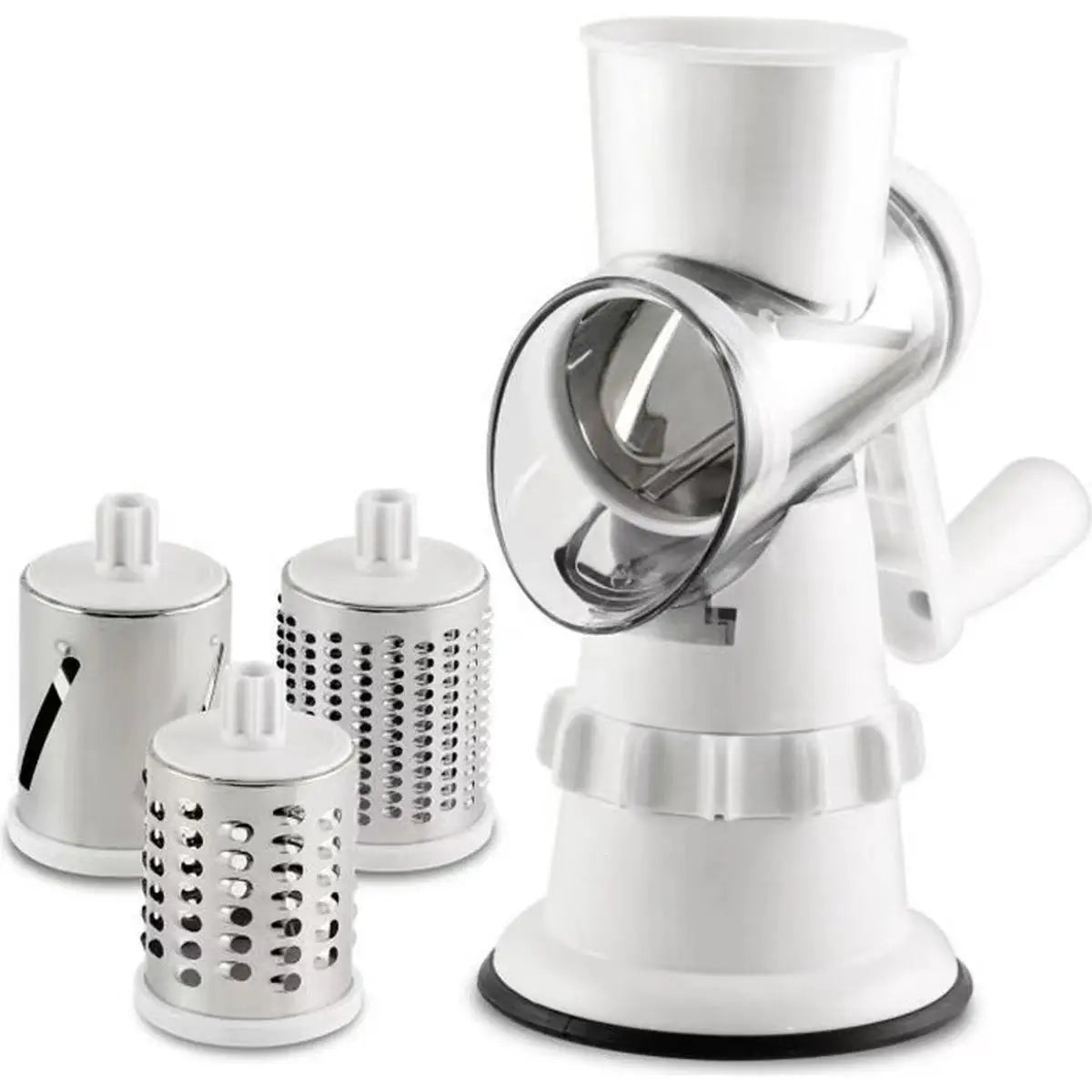 Hand Roller Multi-Functional Vegetable Cutter Round Rotary Cheese Grater Veggie Potato Chopper Fruit & Vegetable Slicer Tool