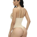 YIYUN Women's Tummy Control Bodysuit Spandex V-Neck Camisole Jumpsuit Body Shaper Tank Tops Colombian Fajas Shapewear