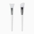 Private Label White Face Masks Silicone Spatula Wood Face Masking Cosmetic Brush