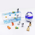 Mysterious Space Series Resin Rocket Floater Customized Astronaut 3D Floaters