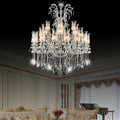 Nordic Luxury Design Maria Theresa Chandelier for Home Hotel Restaurant Banquet LED Glass Candle Chandelier Crystal Decoration