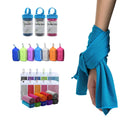 Microfiber Gym Towel Quick Dry Custom Logo Printed 400gsm Nylon Polyester for Home Beach Outdoor Yoga Plain Style