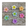 Colorful Resin Flower Flat Back Resin Charms Diy Scrapbook Hair Bow Making Embellishments Craft