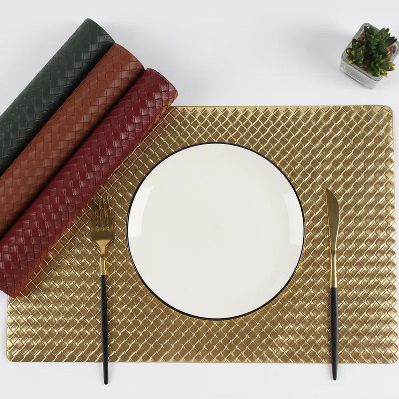 Dinner Table Mat PU Placemat
