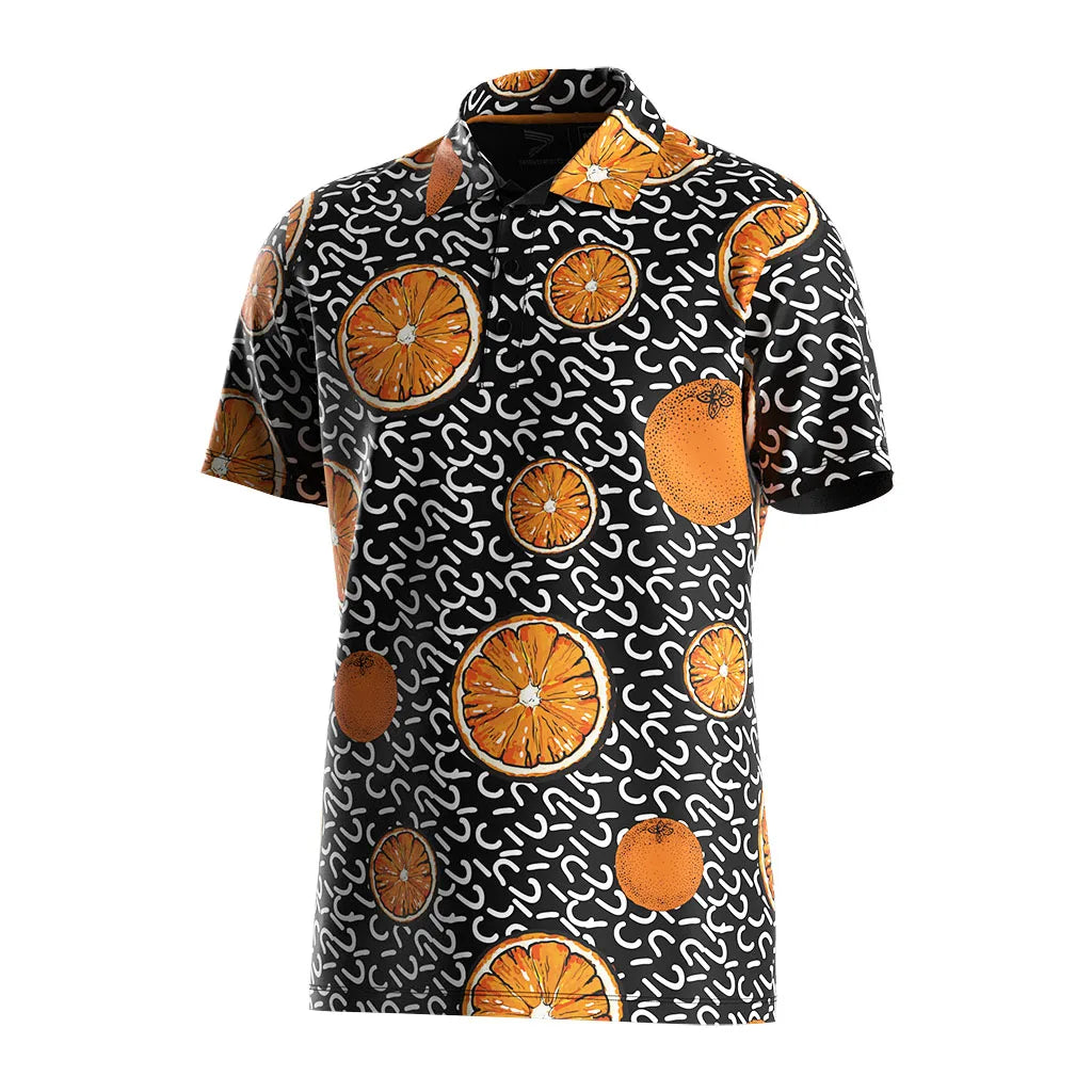 Custom Logo Sublimation Polo Floral Beach Wear Men Hawaiian Shirt