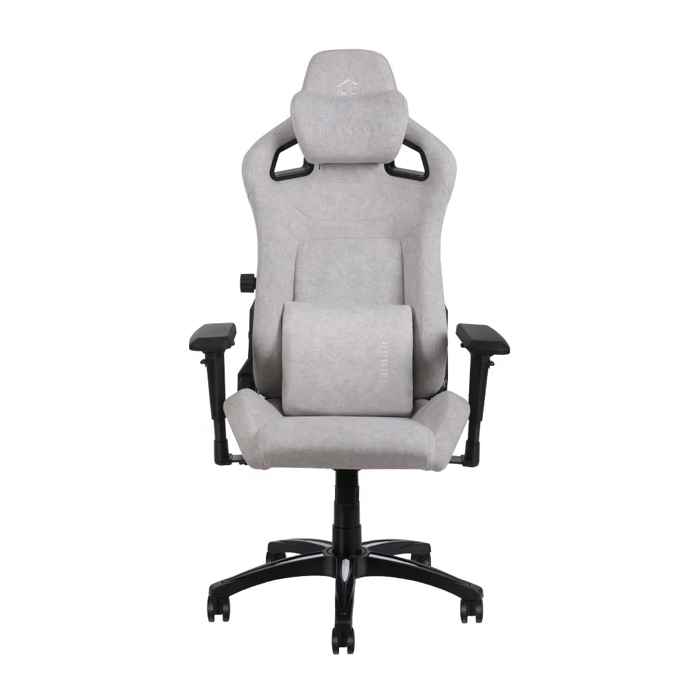 Ergonomic Lumbar Support for Pet Owners & Gamers Pet Friendly Fabric Gaming Chair