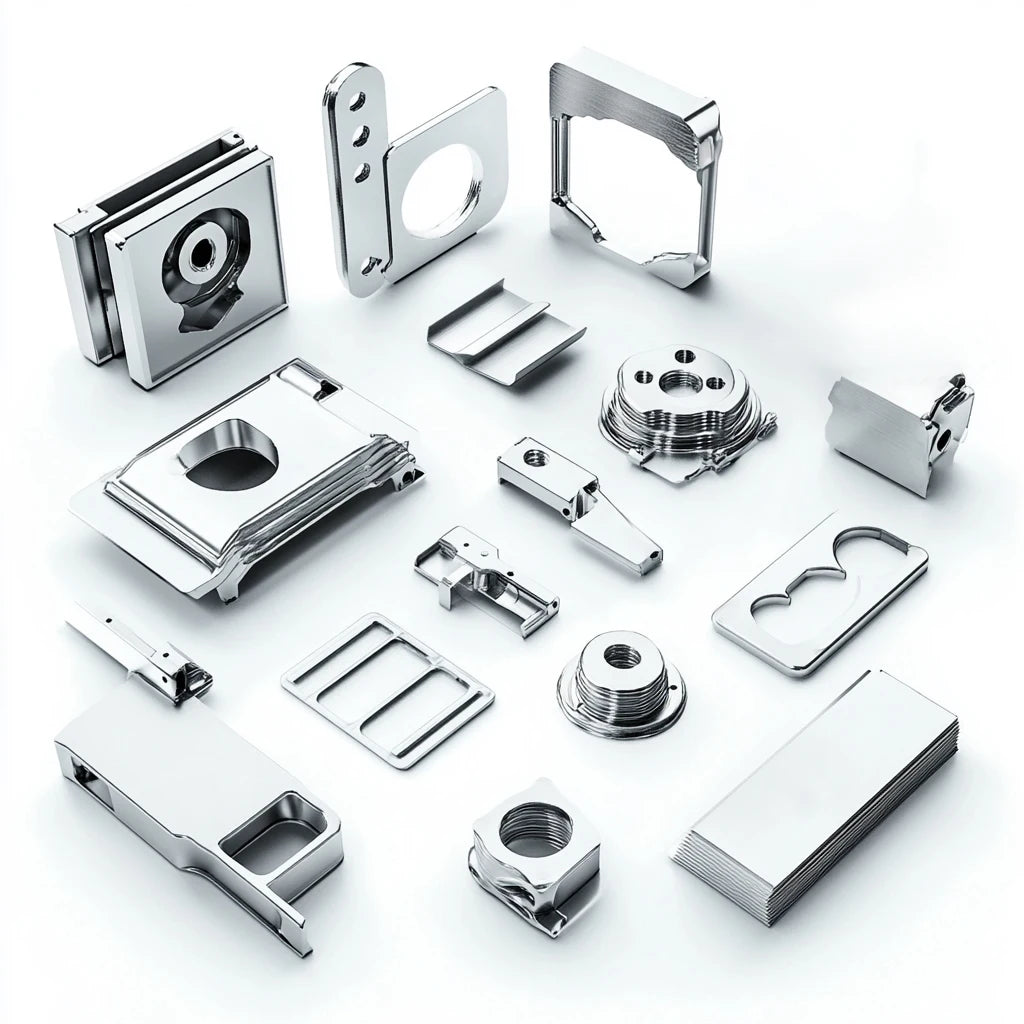Precision CNC Milled Lathe Stainless Steel Aluminum Parts Customized Anodized Metal Wire EDM Drilling Broaching Services Offered