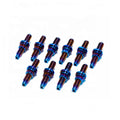Titanium Exhaust Studs M8X45 Grade 5 DIN Locking Nuts