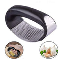 2025 Hot Sell Trending Manual Crusher Kitchen Accessories Tool Garlic Peeler Brush Stainless Steel Garlic Press