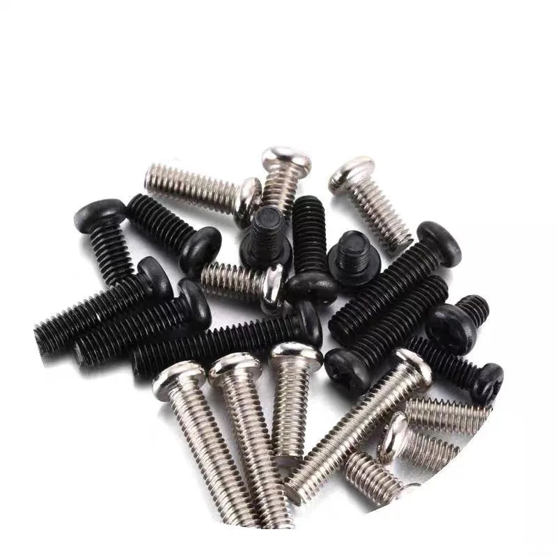 Versatile Flat Head Phillips Screws DIN 7985 Standard Zinc Plated Plain for CNC Panels Appliances & DIY Models
