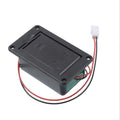 Active Guitar Pickup 69x41MM 9V Battery Boxs/Holder/Case/Compartment Cover with Metal Contacts Spring and Cable