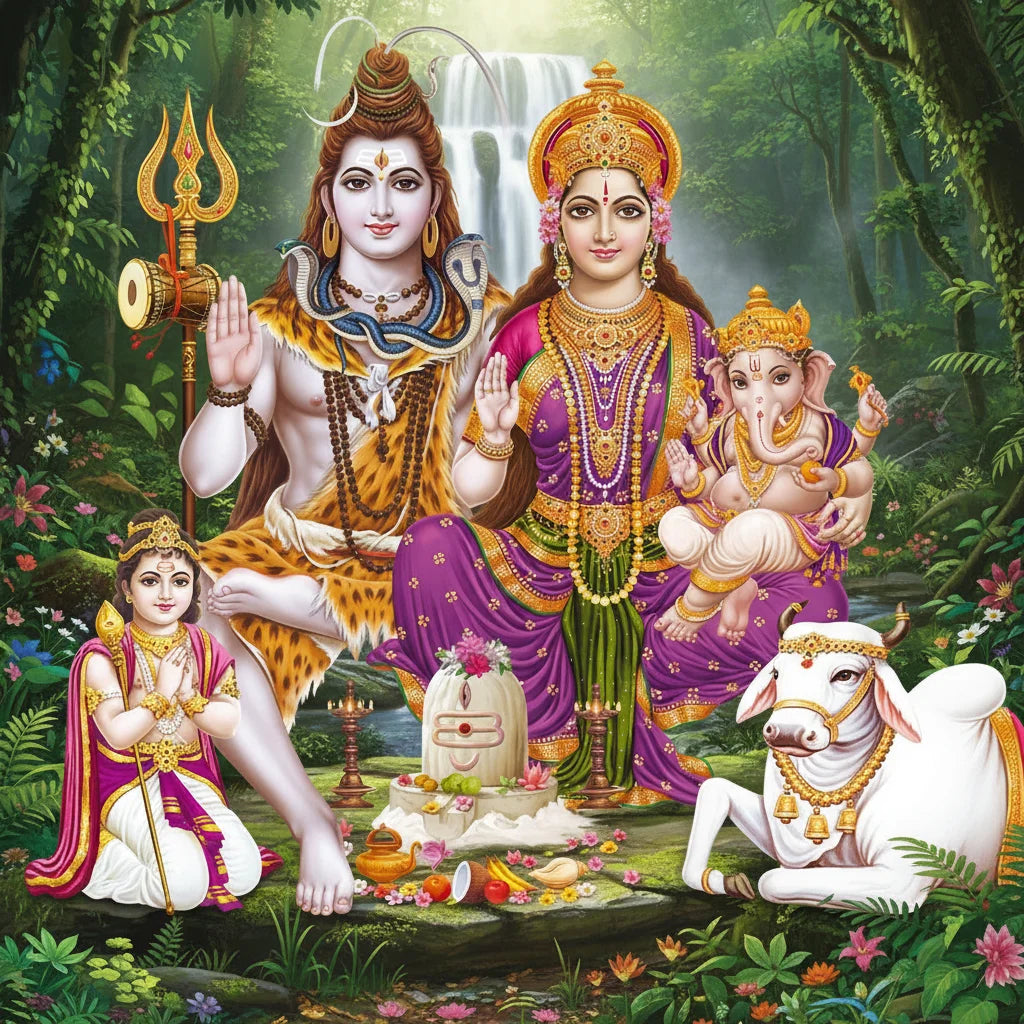 Wholesale India God Ganesha Temple Elephant God Religion Canvas Painting Wall Pictures Living Room Decoration