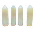 Wholesale Crystal Wand Healing Stone White Opalite Tower Crystal Point for Decoration