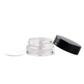 5G Gel Glass Nail Polish Bottles with Screw Cap for Skin Care Serum Facial Cleanser Face Cream
