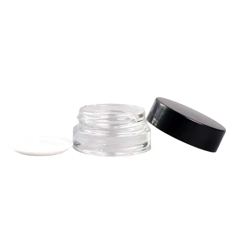 5G Gel Glass Nail Polish Bottles with Screw Cap for Skin Care Serum Facial Cleanser Face Cream