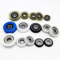 Nylon Roller Pulley Wheels BS60848-16 for Sliding Window and Door Size 8x50x16mm Bearing Rubber Wheels