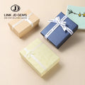 Wholesale Affordable Paper Gift Box Lid and Base Cardboard Jewelry Set Packaging Box for Necklace Bracelet Ring