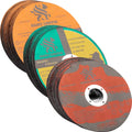 5" (115x1.0mm) Super Thin & Sharp Cutting Disc High-Performance Abrasive Wheel for Metal