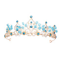 Elegant Luxury Crystal Bridal Tiara Crown Alloy Hair Jewelry Girls Wedding Engagement Anniversary Decoration