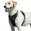 Nylon No Pull Dog Harness for Large Dogs Reflective Adjustable Soft Padded Vest with Easy Control Handle for Walking