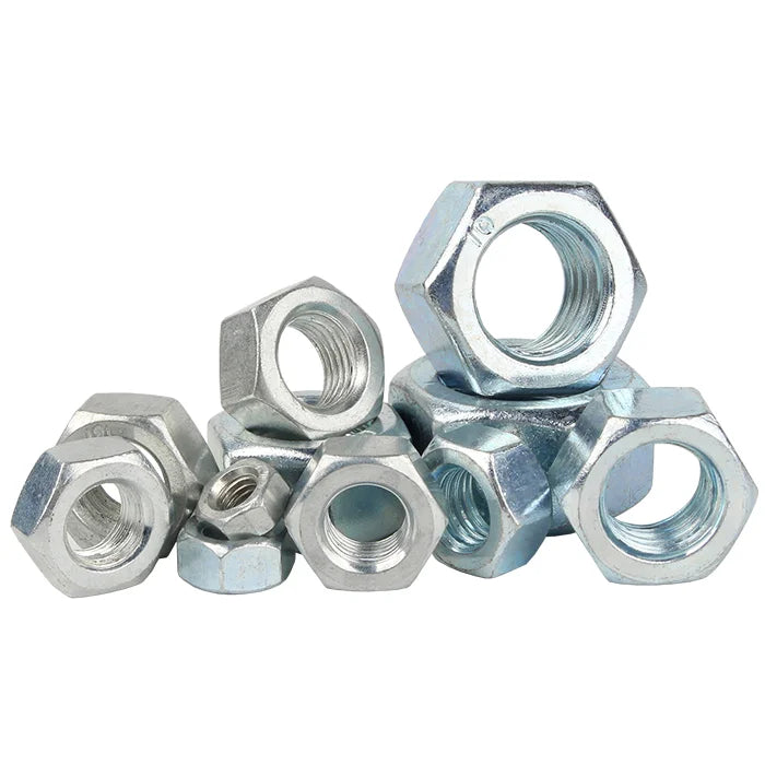 Sunpoint 4.8 Grade 8.8 Galvanized  Galvanization Galvanize Sherardize Blue White Zinc Hexagonal Hex Bol Nut