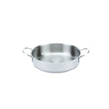 2025 Classic Eco-friendly 16cm Stainless Steel Induction Fry Pan Mirror Polished Side-Handles Oven Safe Dishwasher Safe