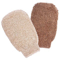 Eco-friendly Natural Material Reusable Jute Body Washing  Comfortable Shower Gloves for Exfoliating