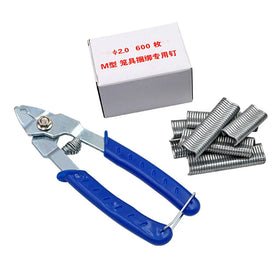Type M Hog Rings Clamp Cage Fasten Wire Fencing Fence for Binding Fixing Mattresses Bird Chicken Wire Fencing