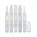Good Quality 1ml 1.4ml Mini Transparent Empty Cosmetic Twist Pen Brush for Eye Cream Foundation Concealer Lip Gloss Applicator
