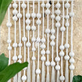 Nordic Boho Hand Woven Cotton Macrame Wall Hanging Pure White Wedding Hotel Restaurant Party Decoration Luxury Living Room Decor