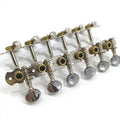 Wholesale 6L6R 12 Strings Acoustic Guitar Tuning Pegs Mandolin Machine Head with Metal Button