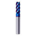 Nisun Tools High Precision 4 Flute CNC Solid Carbide End Mill Cutter AlTin Coating Conventional Milling High Hardness Steel
