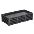 Wholesale Direct Sales X61 Large Plant Tray Customizable Hard Plastic Rice Nursery Seed Tray Square Pattern