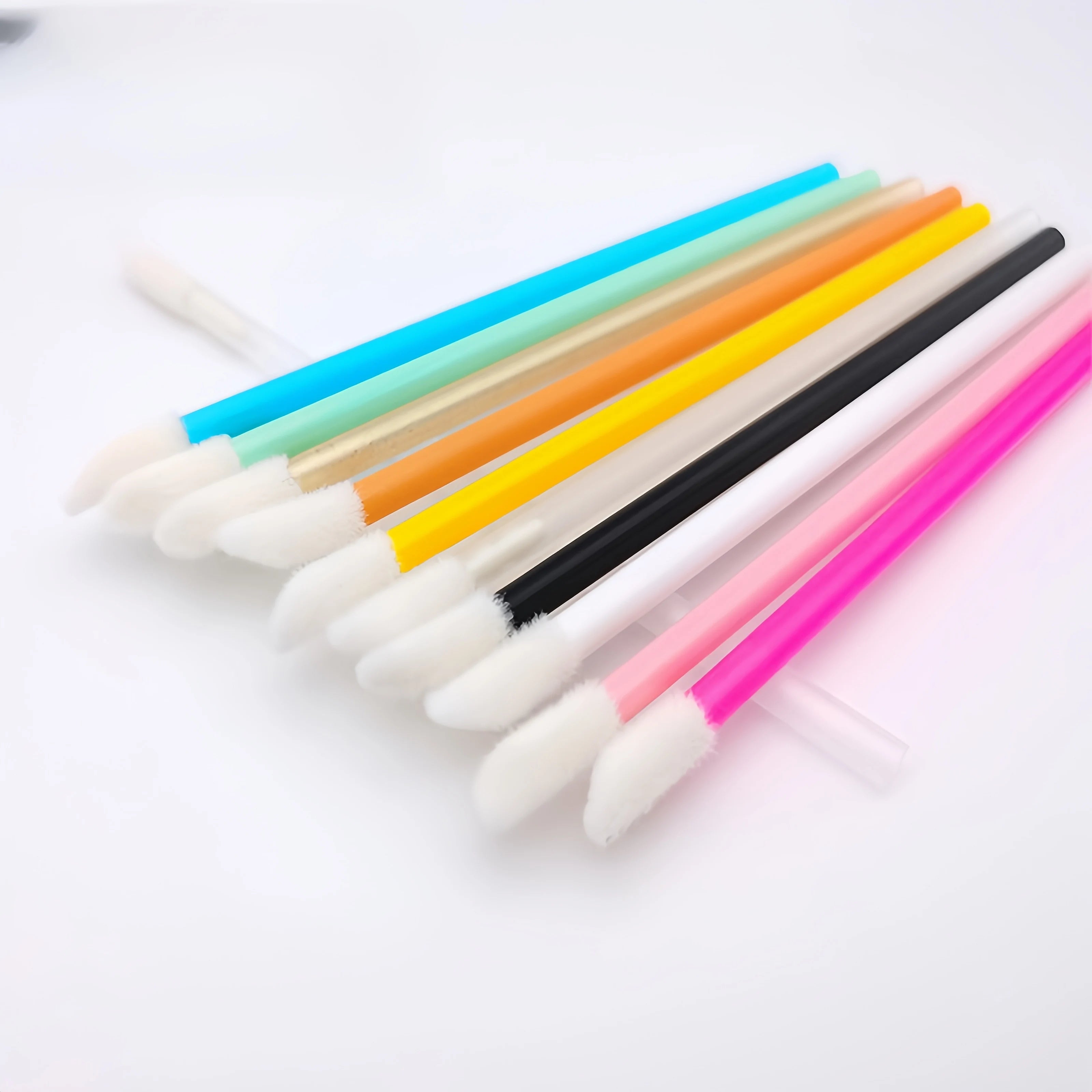 Quality Fast Delivery Eyelash Extension Supplies Telescopic Lip Exfoliater Micro Cotton Brush Tool