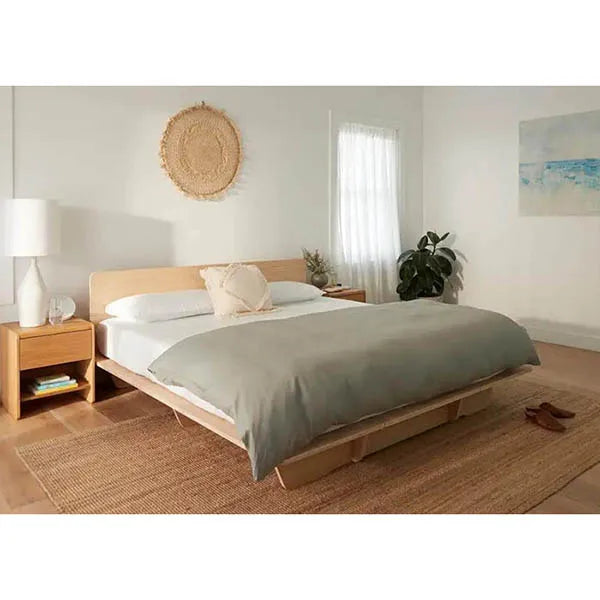 Customized Twin Size Wall Bed with Trundle Platform Factory Direct Plywood Bed Frame Panel Wood Style