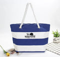 Customized Eco-friendly Canvas Women's Tote Bag Water Resistant Open Closure Candy Pattern Fashion with Personalized Logo