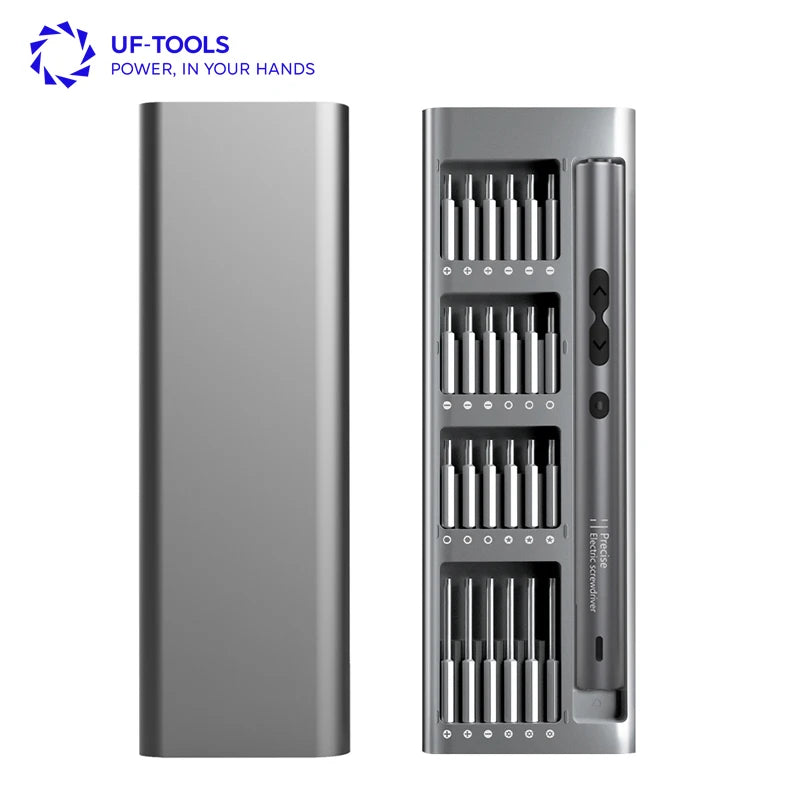 62 In1 New Product Rechargeable Smart Electric Screwdriver Set with 48 Screwdriver Bits PH00 Torx Etc. for Mobile Phones Cameras
